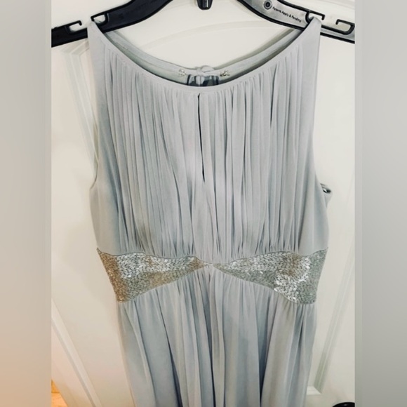 Dusty Blue/Grey Evening Gown (JS Boutique) - Picture 2 of 5